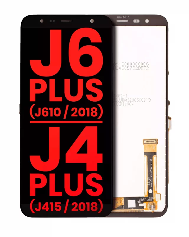 Display Samsung Galaxy J6 Plus (J610 / 2018) / J4 Plus (J415 / 2018) AMPlus (Black) (Fara Rama)