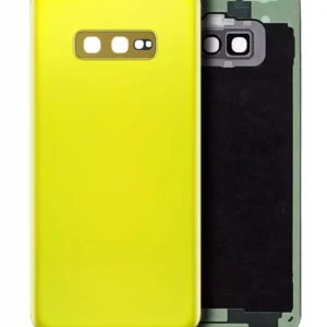 Capac Spate Sticla Samsung Galaxy S10E AMPlus (No Logo) (Canary Yellow)