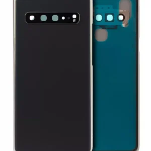 Capac Spate Sticla Samsung Galaxy S10 AMPlus (No Logo) (Prism Black)
