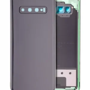 Capac Spate Sticla Samsung Galaxy S10 Plus Service Pack Original (Prism Black)
