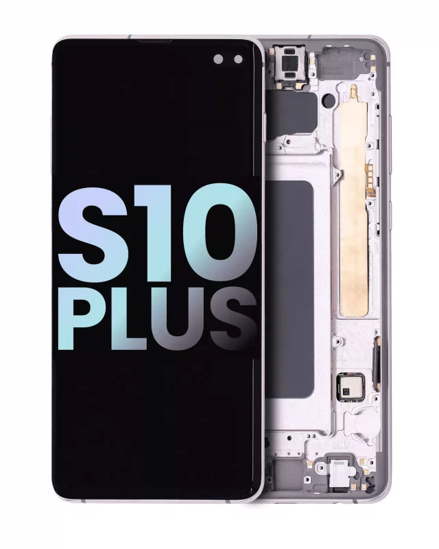 Display telefon Samsung Galaxy S10 Plus (G975) Service Pack (White)