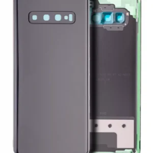 Capac Spate Sticla Samsung Galaxy S10 Plus AMPlus (No Logo) (Prism Black)