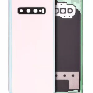 Capac Spate Sticla Samsung Galaxy S10 Plus AMPlus (No Logo) (Prism White)