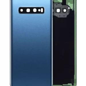 Capac Spate Sticla Samsung Galaxy S10 Plus AMPlus (No Logo) (Prism Blue)