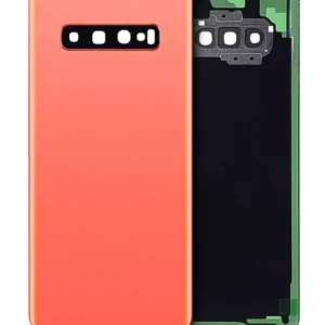 Capac Spate Sticla Samsung Galaxy S10 Plus AMPlus (No Logo) (Flamingo Pink)