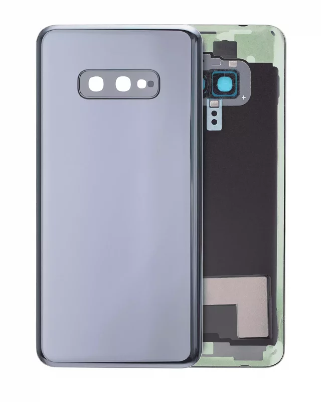 Capac Spate Sticla Samsung Galaxy S10E AMPlus (No Logo) (Prism Black)