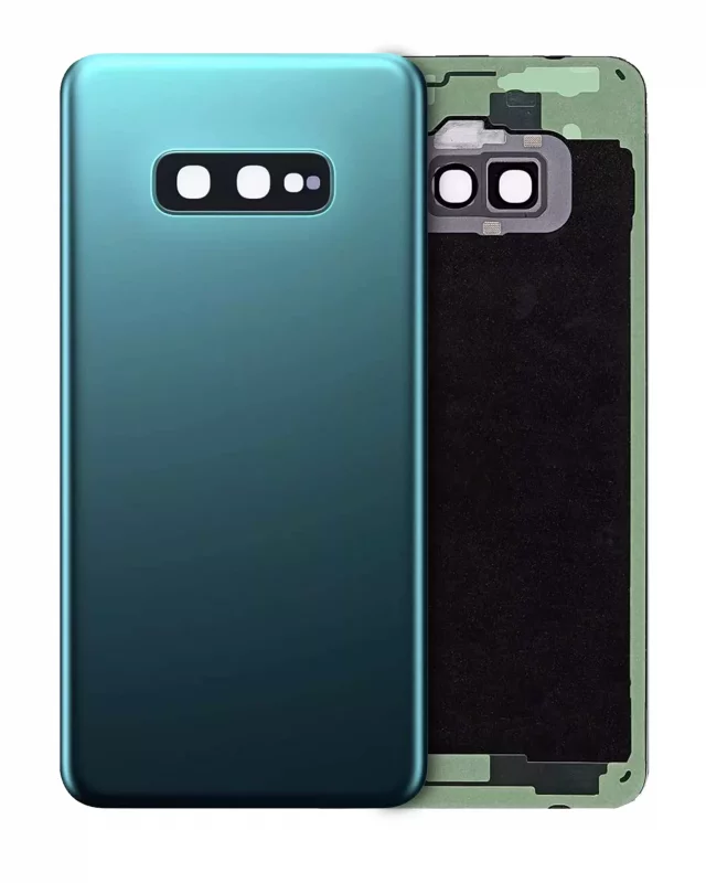 Capac Spate Sticla Samsung Galaxy S10E AMPlus (No Logo) (Prism Green)