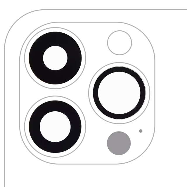 Sticla Camera Spate Cu Adeziv iPhone 13 Pro / 13 Pro Max (3 Piece Set) (10 Pack) Premium