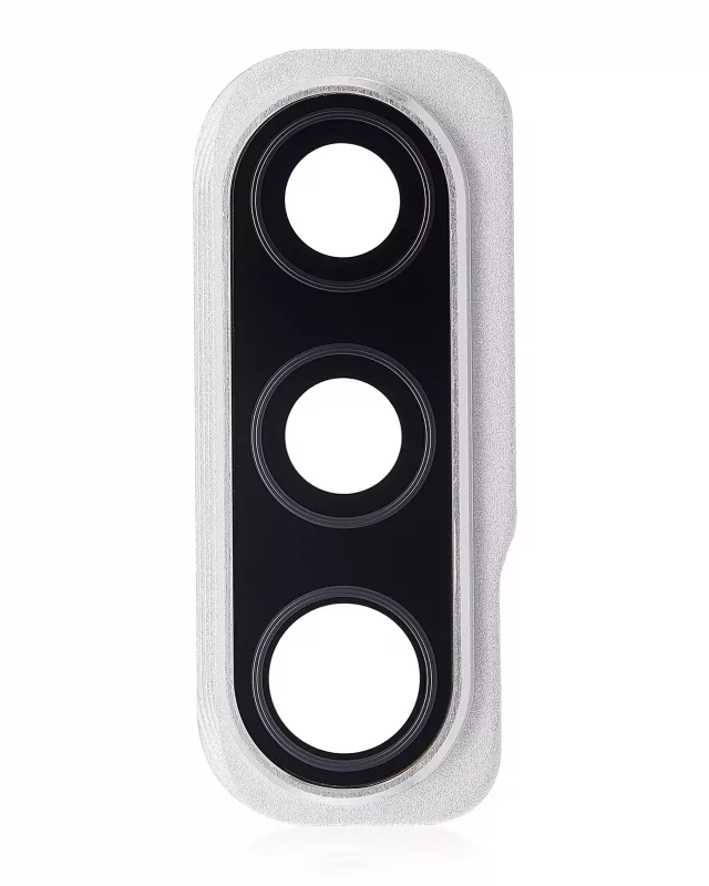 Geam Camera Spate Cu Rama Samsung Galaxy A50S (A507 / 2019) (Prism Crush White)