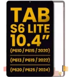 Display Samsung Galaxy Tab S6 Lite 10.4″ (P610 / P615) (2020) / Tab S6 Lite (P613 / P619) (2022) / Tab S6 Lite 10.4″ (P620 / P625) (2024) Refurbished (Fara Rama)