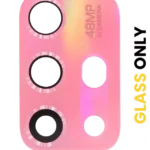 Lentila Camera Spate (Glass Only) Cu Adeziv Telefon Motorola Moto G20 (XT2128 / 2021) (Flamingo Pink)