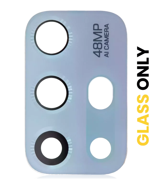 Lentila Camera Spate (Glass Only) Cu Adeziv Telefon Motorola Moto G20 (XT2128 / 2021) (Breeze Blue)
