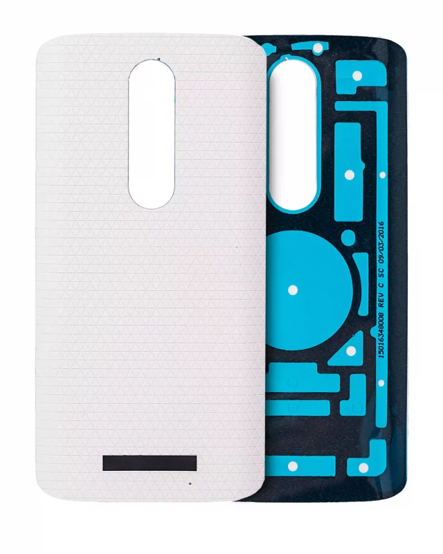 Capac Spate Sticla Motorola Droid Turbo 2 (White)
