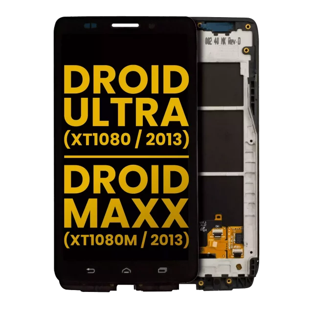 Ansamblu Display Motorola Droid Maxx (XT1080 / 2013) Refurbished (Black)