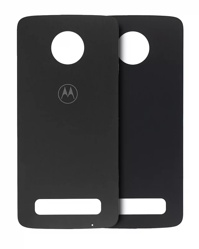 Capac Spate Sticla Motorola Moto Z3 Play Original (Onyx Black)