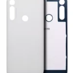 Capac Spate Sticla Motorola Moto G Fast Original (White Pearl)