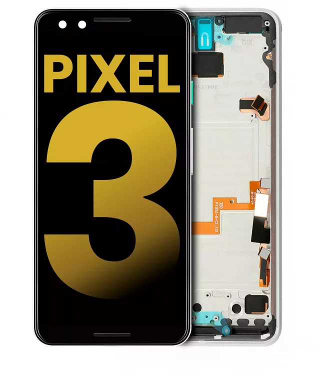 Display Telefon Google Pixel 3 Refurbished (Clearly White)