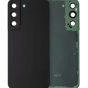 Capac Spate Sticla Samsung Galaxy S22 Service Pack Original (Phantom Black)