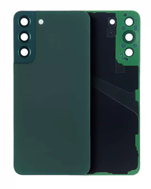 Capac Spate Sticla Samsung Galaxy S22 Service Pack Original (Green)