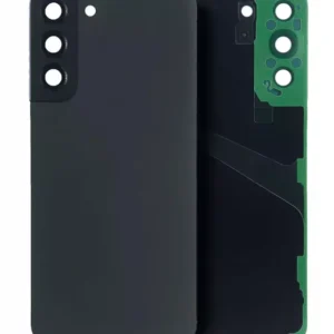 Capac Spate Sticla Samsung Galaxy S22 Plus Service Pack Original (Phantom Black)
