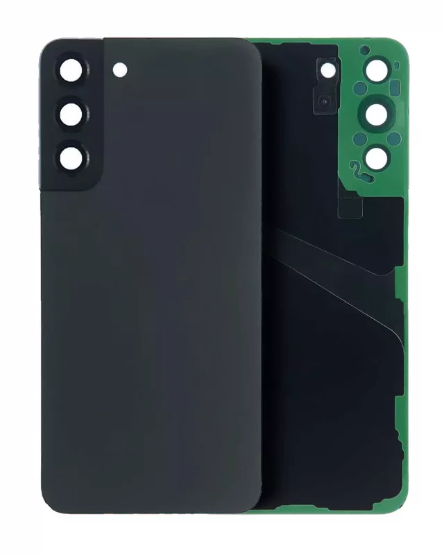 Capac Spate Sticla Samsung Galaxy S22 Plus Service Pack Original (Phantom Black)