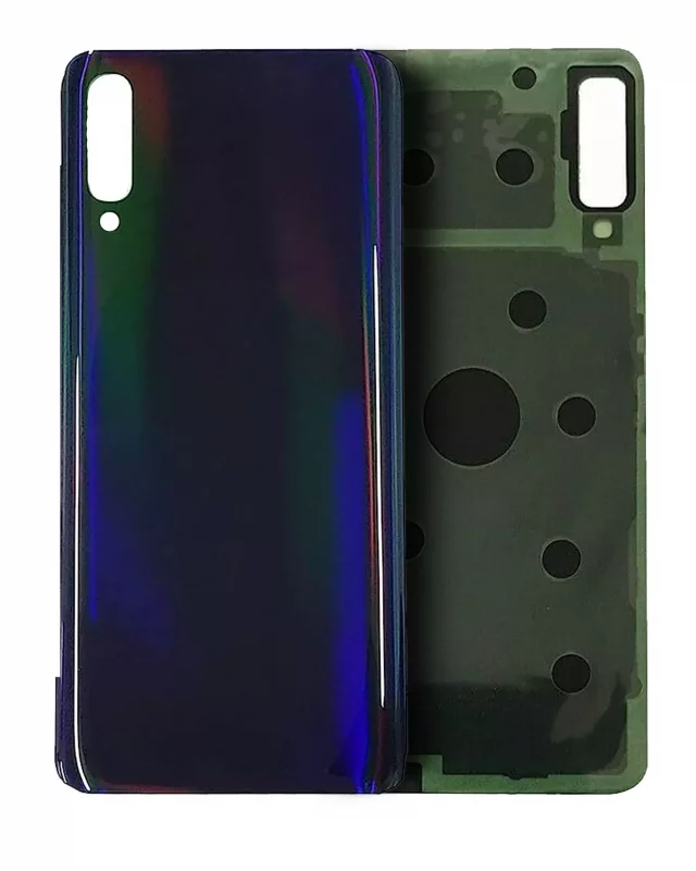 Capac Spate Sticla Samsung Galaxy A70 Service Pack Original (Black)