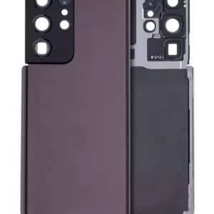 Capac Spate Sticla Samsung Galaxy S21 Ultra Service Pack Original (Phantom Brown)