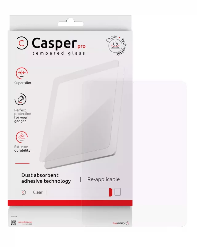 Sticla Securizata Casper Pro iPad Air 11″ (2024) / Air 11″ (2025)/ Air 11″M4 (2026) (Clear)