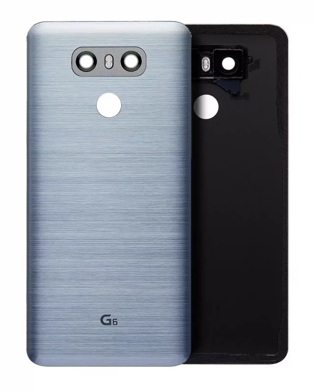 Capac Spate Sticla Cu Adeziv (Preinstalat) LG G6 (Ice Platinum Silver)