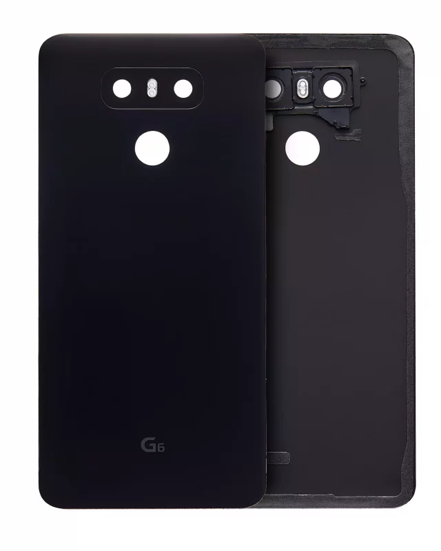 Capac Spate Sticla Cu Adeziv (Preinstalat) LG G6 (Astro Black)