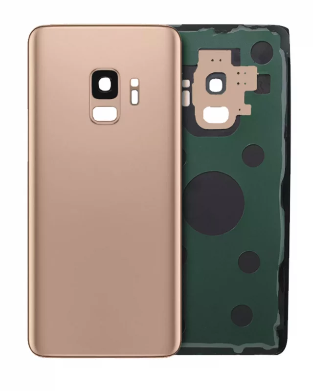 Capac Spate Sticla Samsung Galaxy S9 Service Pack Original (Sunrise Gold)