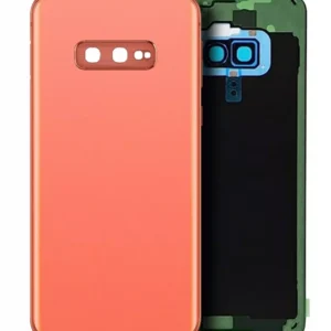Capac Spate Sticla Samsung Galaxy S10E Service Pack Original (Flamingo Pink)