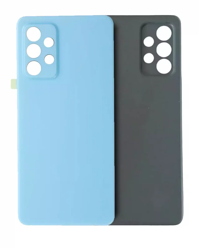 Capac Spate Sticla Samsung Galaxy A52 4G Service Pack Original (Awesome Blue)