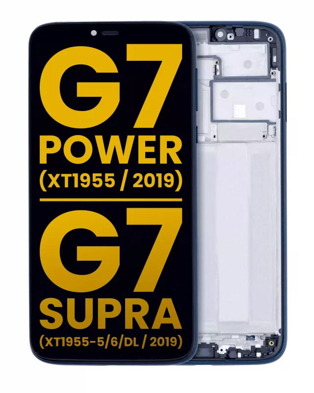 Display telefon Motorola G7 Power / G7 Supra Refurbished (Blue)