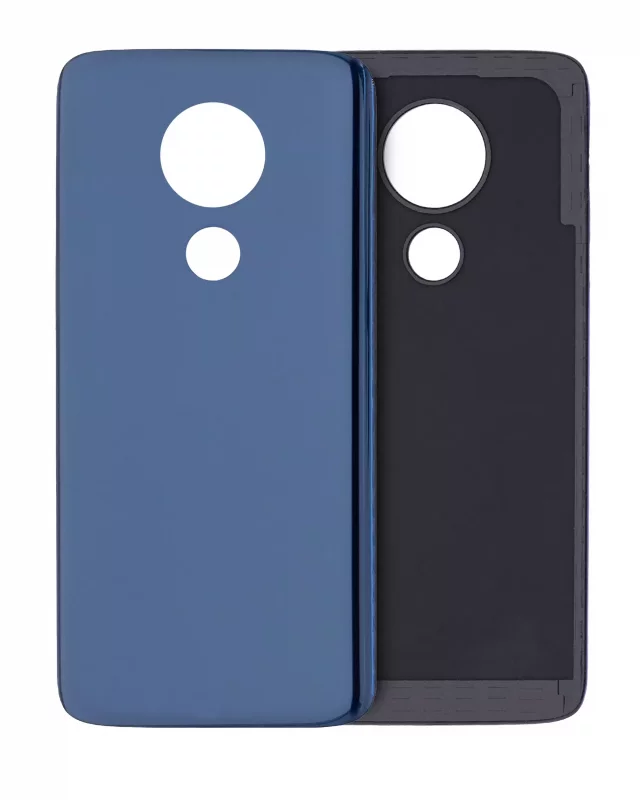 Capac Spate Sticla Motorola Moto G7 Power (Marine Blue)
