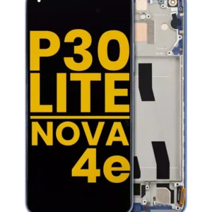 Display telefon Huawei P30 Lite / Nova 4e Refurbished (Peacock Blue)