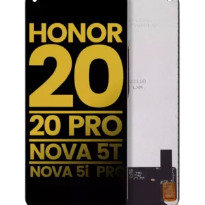 Display Huawei Honor 20 / 20 Pro / Nova 5T / Nova 5i Pro Refurbished Midnight Black ( Fara Rama)