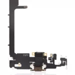 Cablu Flex Port Incarcare Cu Placa iPhone 11 Pro Max Premium (Gold) – imaginea 3