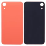 Capac Spate Sticla iPhone XR cu Adeziv (No Logo) (Coral) – imaginea 2