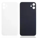 Capac Spate Sticla iPhone 11 (No Logo) (White) – imaginea 2