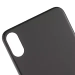 Capac Spate Sticla iPhone X (No Logo) (Space Gray) – imaginea 3