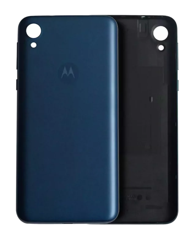 Capac Spate Sticla Motorola Moto E6 Original (Navy)