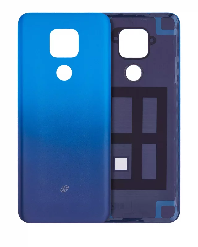 Capac Spate Sticla Motorola Moto G Play Original (Misty Blue)