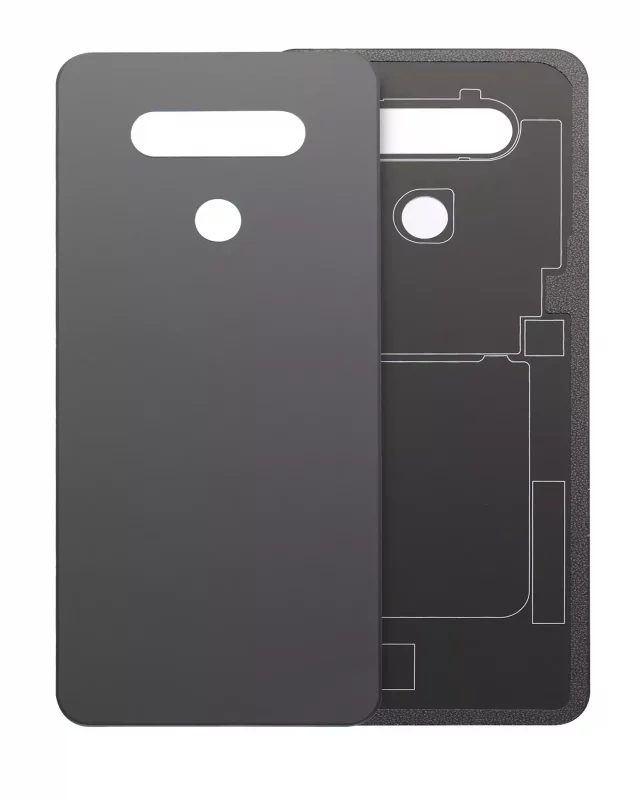 Capac Spate Sticla LG K51 (Black)