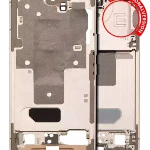 Carcasa Mijloc Samsung Galaxy S22 5G (Pink Gold)