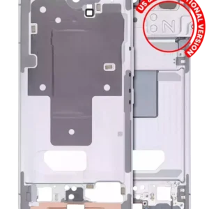 Carcasa Mijloc Samsung Galaxy S22 5G (White)