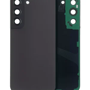 Capac Spate Sticla Samsung Galaxy S22 5G AMPlus (No Logo) (Graphite)