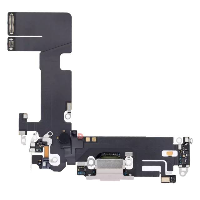 Cablu Flex Port Incarcare Cu Placa iPhone 13 Premium (Pink)
