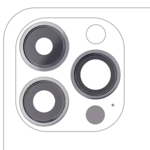Lentila Camera Spate Cu Suport Si Rama iPhone 13 Pro / 13 Pro Max (Graphite) Premium