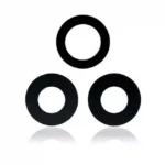 Sticla Camera Spate Cu Adeziv iPhone 13 Pro / 13 Pro Max (3 Piece Set) Premium (Real Sapphire) – imaginea 2
